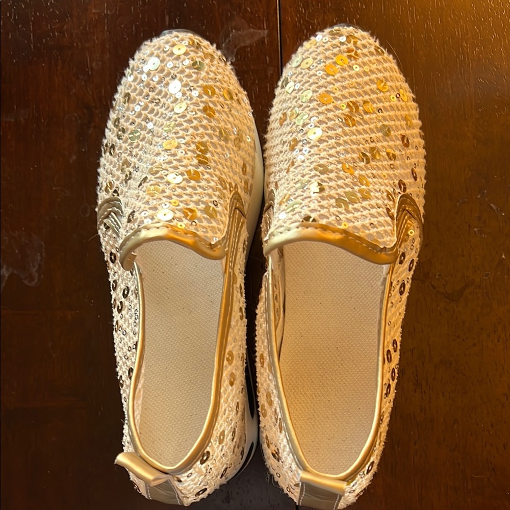 Sequin Slip-On Sneakers
